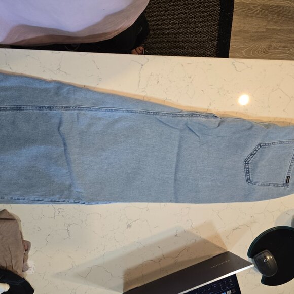 Volcom Women's Chill Trap Denim Blue Maxi-Skirt SIZE XS NEW - Picture 6 of 9